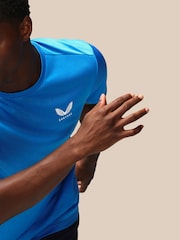 Castore Cobalt Blue Adapt T-Shirt - Image 8 of 8