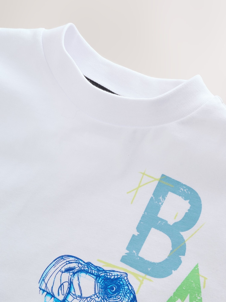 Baker by Ted Baker Dinosaur Graphic T-Shirt - Image 12 of 12