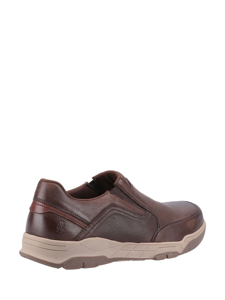 Marrón - Hush Puppies Fletcher Brown Shoes - Imagen 3 de 3