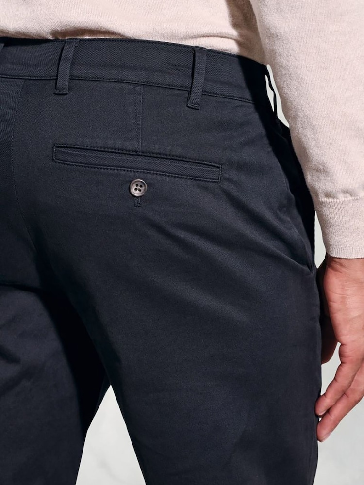Brook Taverner Stretch Cotton Chinos - Image 3 of 3