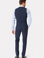 Brook Taverner Blue Check Washable Waistcoat - Image 2 of 2