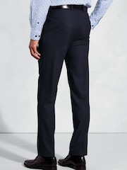 Brook Taverner Blue Plain Trousers - Image 3 of 3
