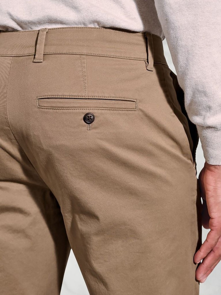 Brook Taverner Stretch Cotton Chinos - Image 3 of 3