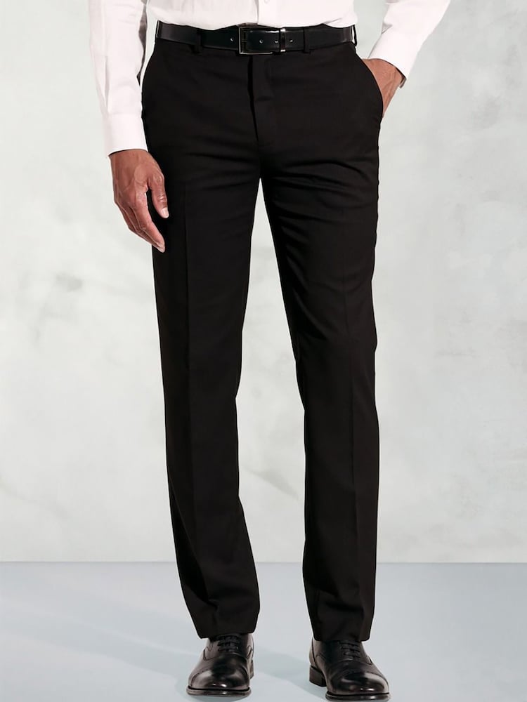 Brook Taverner Plain Suit Trousers - Imagen 1 de 2