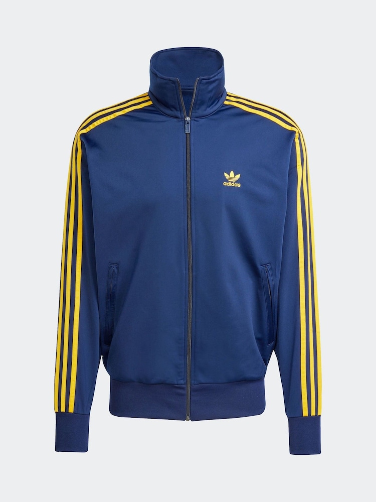 adidas Originals Navy adidas originals Adicolor Classics Firebird Track Jackets - Image 6 of 6