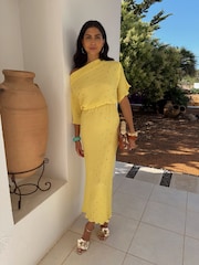 Never Fully Dressed Yellow Sunshine Tilly Dress - Image 1 of 8