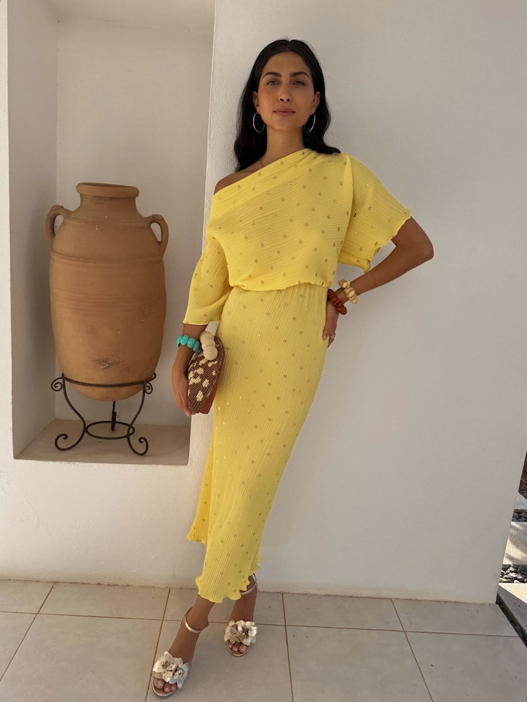 Never Fully Dressed Yellow Sunshine Tilly Dress - Image 2 of 8
