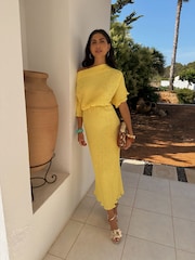 Never Fully Dressed Yellow Sunshine Tilly Dress - Image 3 of 8