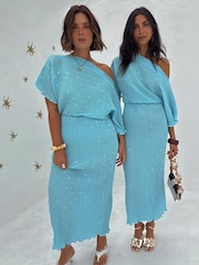 Never Fully Dressed Blue Sunshine Tilly Dress - Image 1 of 6