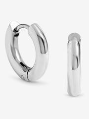 Jon Richard Waterproof Small Chubby Hoop Earrings - Image 1 of 1
