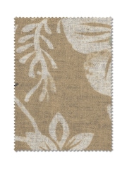 Natural Woodblock Floral Made to Measure Roman Blind - Image 6 of 6