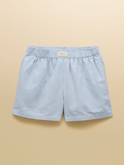Joules Amara Blue Pull On Cotton Short - Image 9 of 9