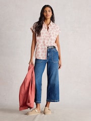 White Stuff White Ellie Cotton Shirt - Image 3 of 6