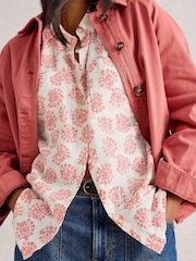 White Stuff White Ellie Cotton Shirt - Image 4 of 6