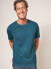 White Stuff Green Abersoch Short Sleeve T-Shirt - Image 2 of 7