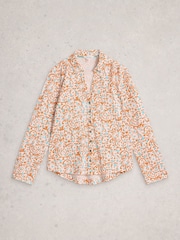 White Stuff White Annie Jersey Shirt - Image 5 of 6