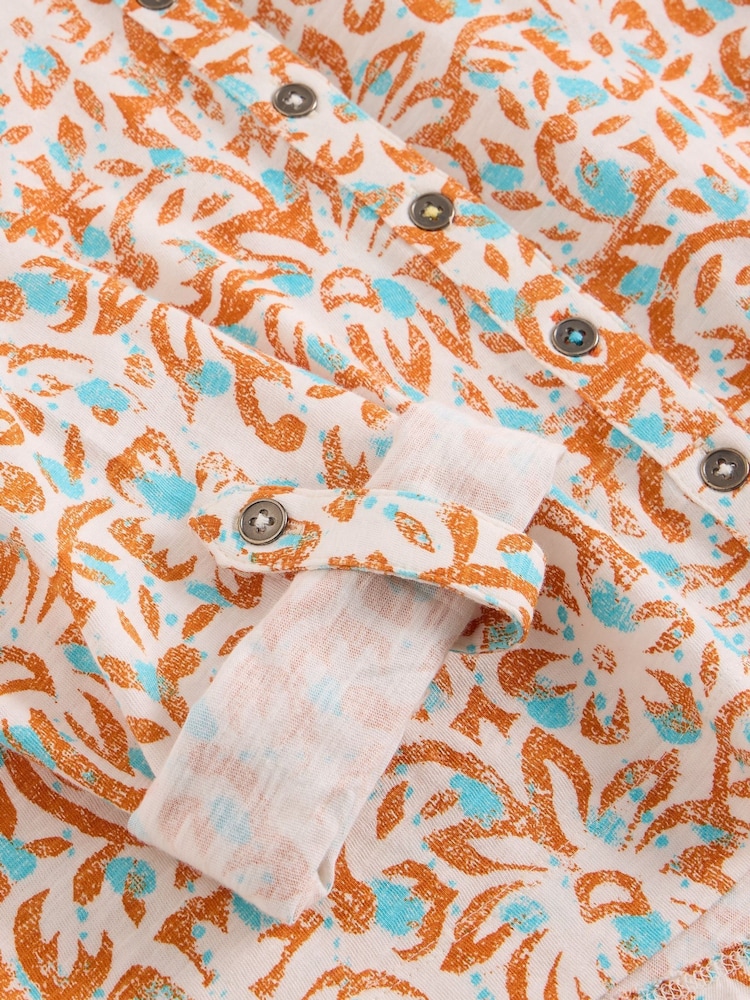 White Stuff White Annie Jersey Shirt - Image 6 of 6