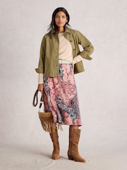 White Stuff Green Eden Denim Jacket - Image 1 of 6
