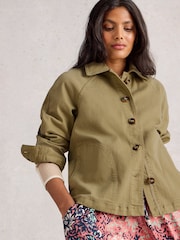 White Stuff Green Eden Denim Jacket - Image 4 of 6