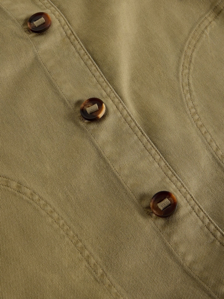 White Stuff Green Eden Denim Jacket - Image 6 of 6