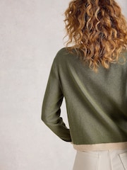 Verde - White Stuff Charlotte Cardigan - Imagem 4 de 6