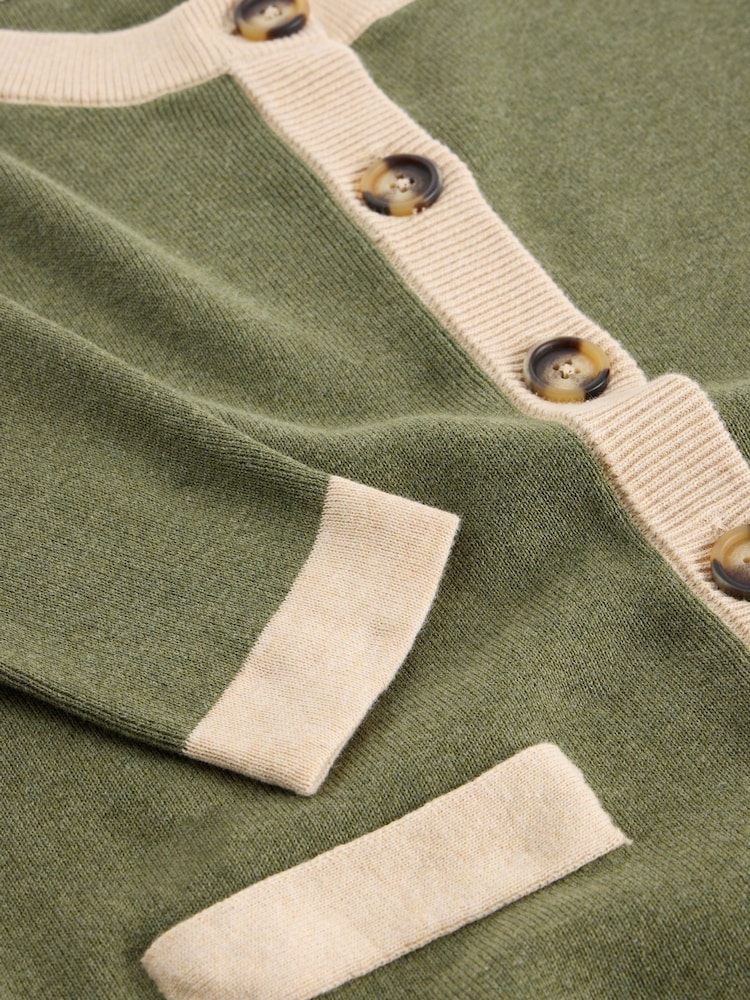 Verde - White Stuff Charlotte Cardigan - Imagem 6 de 6