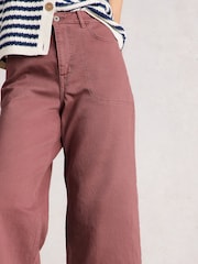 Jeans White Stuff Tia Wide Leg Crop - Imagem 4 de 6