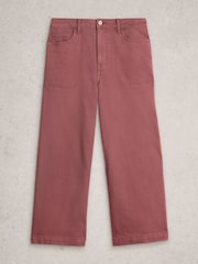Jeans White Stuff Tia Wide Leg Crop - Imagem 5 de 6