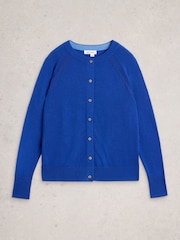 White Stuff Blue Lulu Cardigan - Image 5 of 6