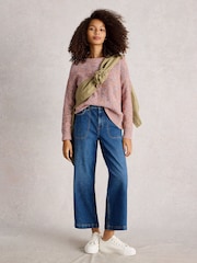 White Stuff Pink Victoria Jumper - Image 1 of 6
