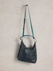 Blau - White Stuff Sophia Leather Cross-Body Bag - Bild 3 von 5