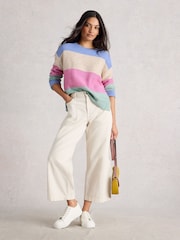 White Stuff Victoria Stripe Jumper - Imagem 1 de 6