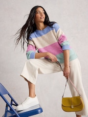 White Stuff Victoria Stripe Jumper - Imagem 2 de 6