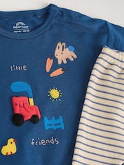 Blue Farm Top and Leggings Baby Set (0mths-2yrs) - Image 11 of 14