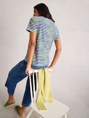 White Stuff Blue Abbie T-Shirt - Image 2 of 6