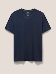 White Stuff Blue Abersoch Short Sleeve T-Shirt - Image 5 of 7