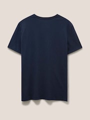 White Stuff Blue Abersoch Short Sleeve T-Shirt - Image 6 of 7