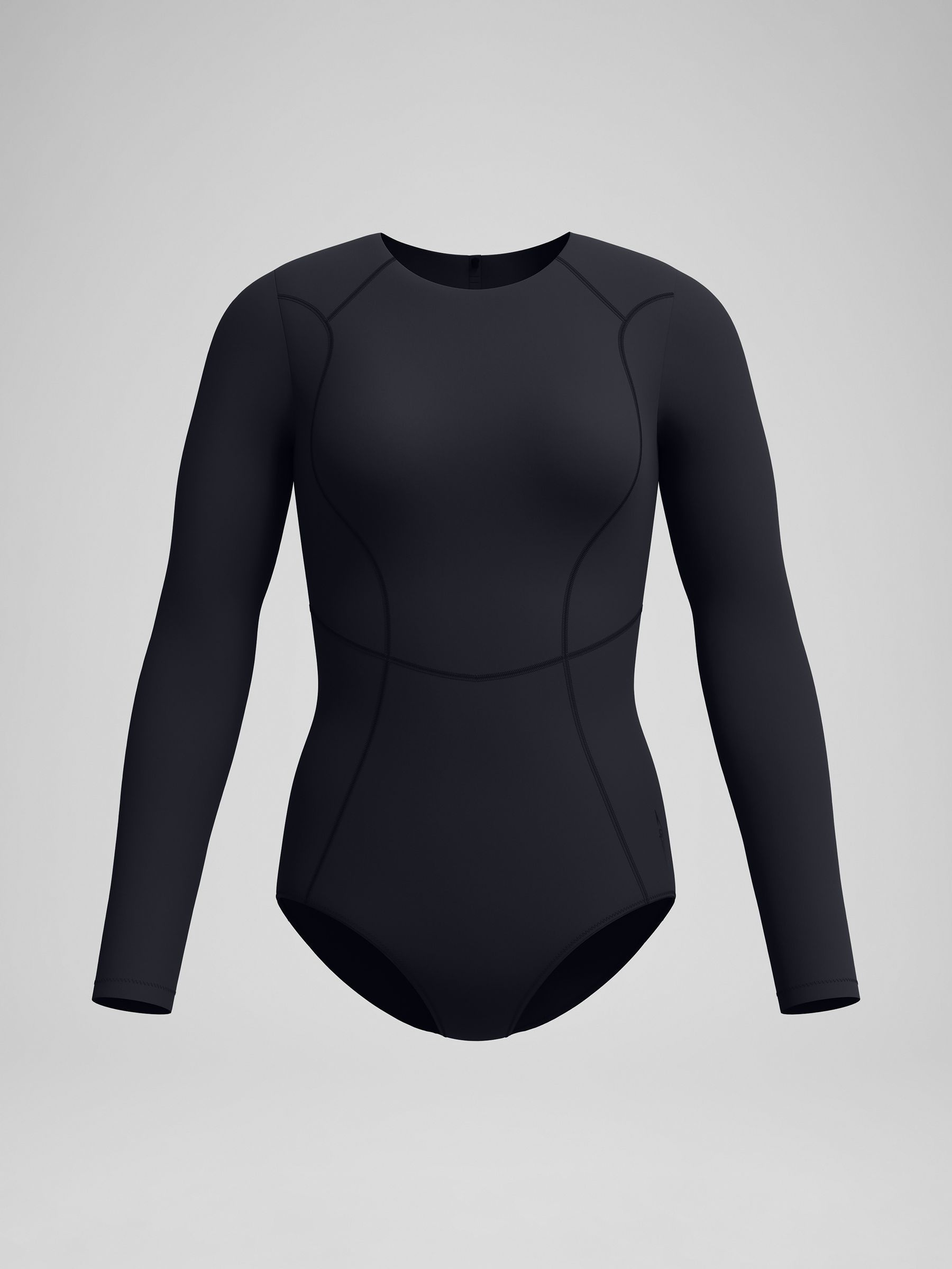 Buy Speedo Black Ocean Flex Long Sleeve Zip Swimsuit from the Next