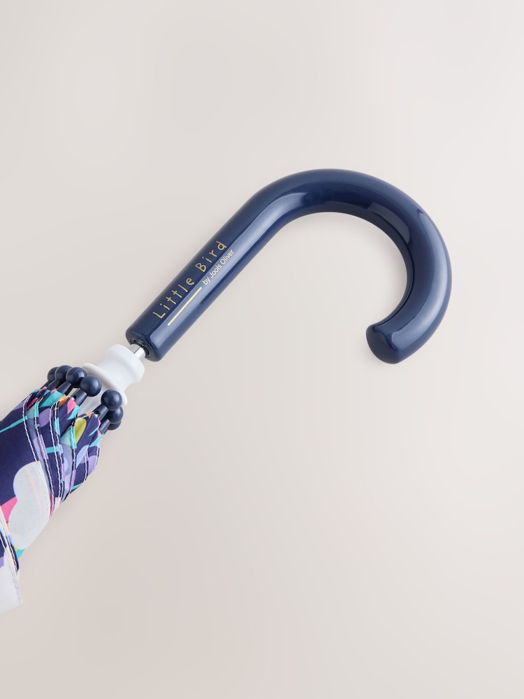 Granatowy - Little Bird by Jools Oliver Rainbow Handle Umbrella - Obraz 4 z 4 Granatowy - Little Bird by Jools Oliver Rainbow Handle Umbrella - Obraz 4 z 4