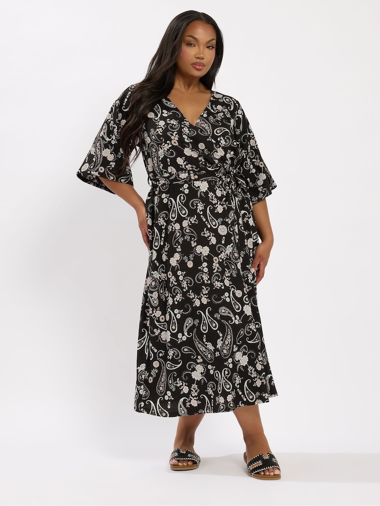 Vestido Kimono Curvo Yours Curve - Imagem 1 de 5