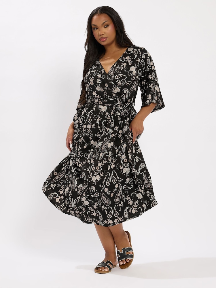 Vestido Kimono Curvo Yours Curve - Imagem 2 de 5