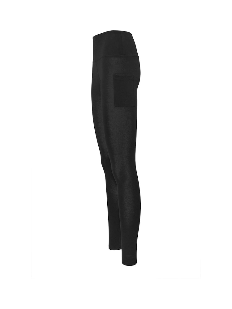 Long Tall Sally Black Pocket Leggings - Image 7 of 7