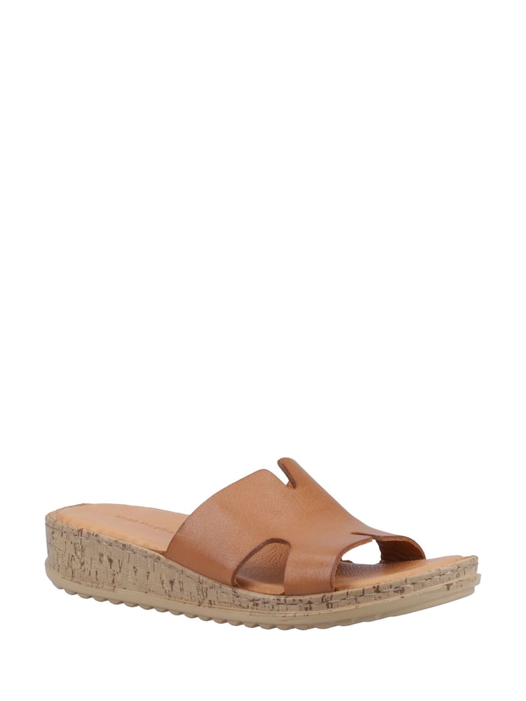 Hush Puppies Eloise Mule Brown Sandals - Image 2 of 3