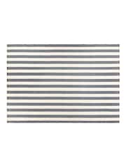 Yard Navy Blue Hayle Stripe Outdoor Rug - Image 5 of 6