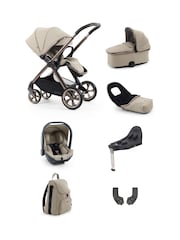 Oyster Buttermilk 4 Luxury Bundle with Capsule Car Seat & Base - Image 1 of 5