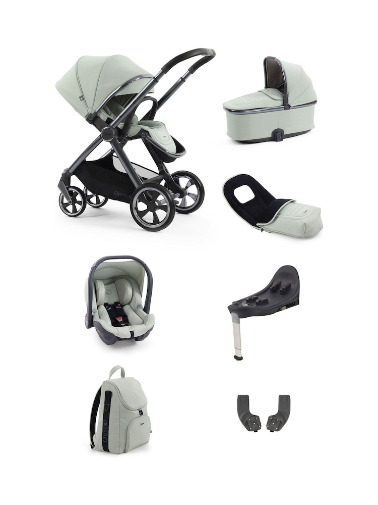 Oyster Pistachio 4 Luxury Bundle with Capsule Car Seat & Base - Image 1 of 5