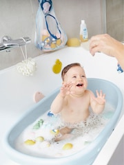 Badabulle Blue Whale Baby & Toddler Bath Tub - Image 1 of 6