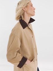 JD Williams Cord Collar Barn Utility Jacket - Imagen 3 de 4
