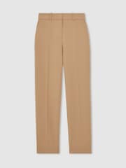 Reiss Camel Gabi Slim Fit Suit Trousers - Image 2 of 6