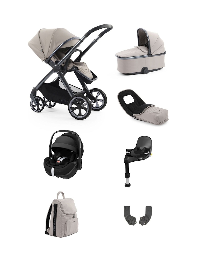Oyster Stone 4 Luxury Bundle Pebble 360 Pro2 Car Seat & Base - Image 1 of 5 Oyster Stone 4 Luxury Bundle Pebble 360 Pro2 Car Seat & Base - Image 1 of 5